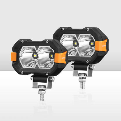 Lightfox Pair 4inch Osram LED Work Lights