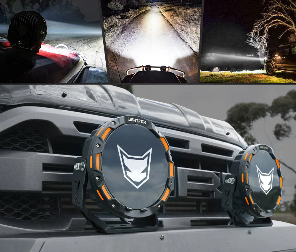 Lightfox 9inch Laser LED Driving Lights