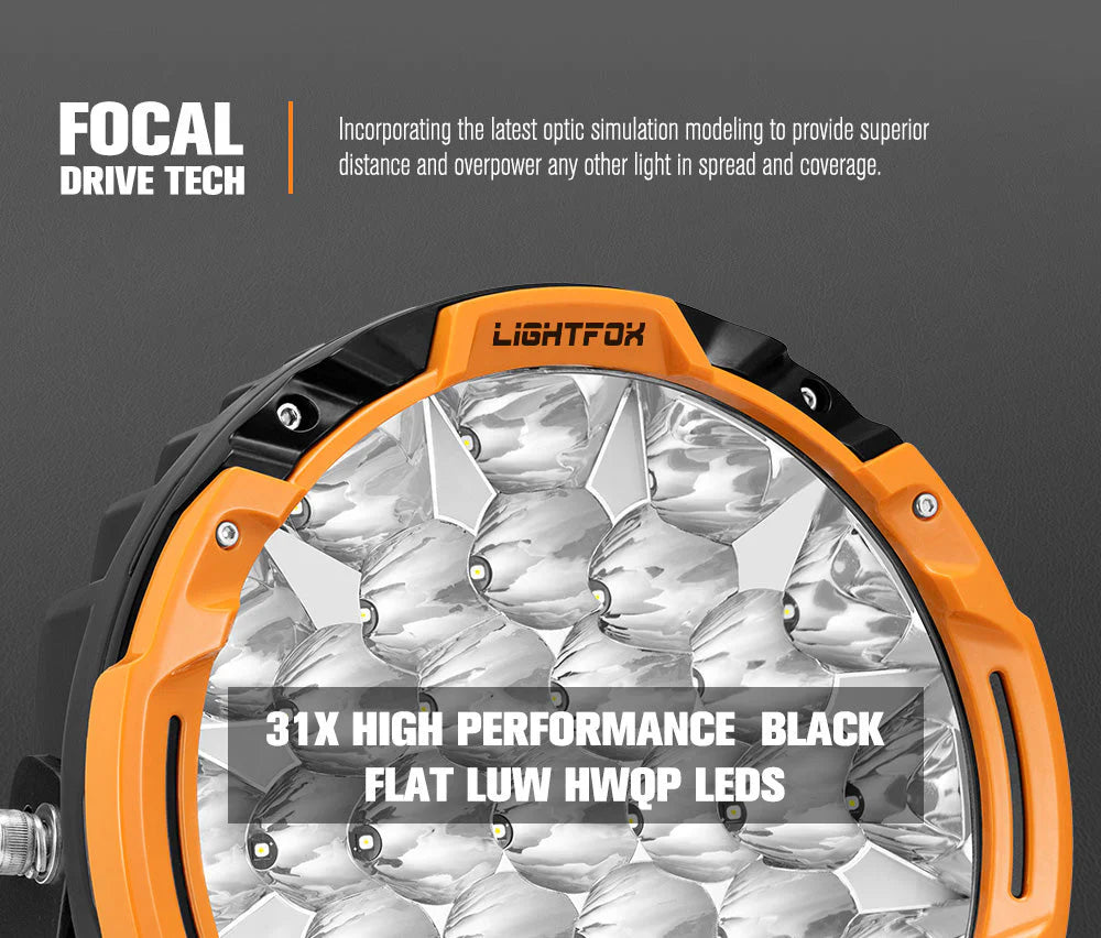 Lightfox 9inch LED Driving Lights