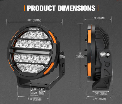 Lightfox 9inch LED Driving Light