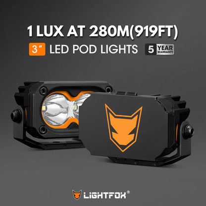 Lightfox Cygnus-2 3inch LED Work Lights