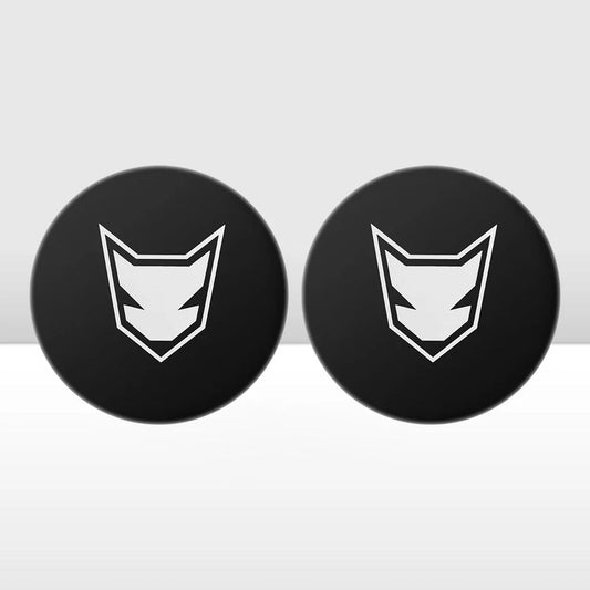 Pair of Blackout Protective Lens Covers for Lightfox 7inch or 9inch LED Driving Lights